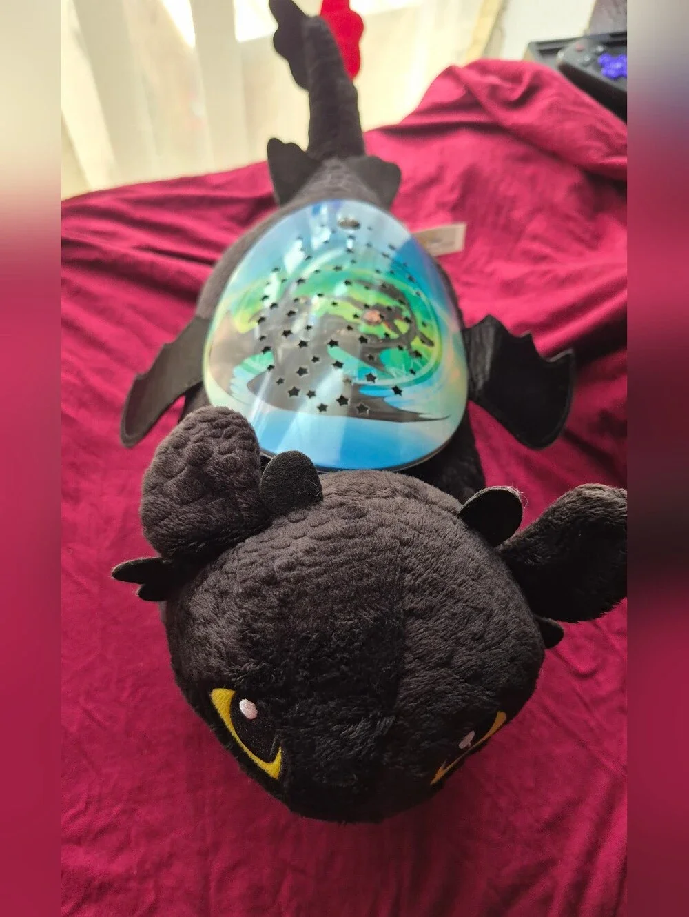 Pillow Pets Toothless Sleeptime Lite Night Light Plush Nigh Fury